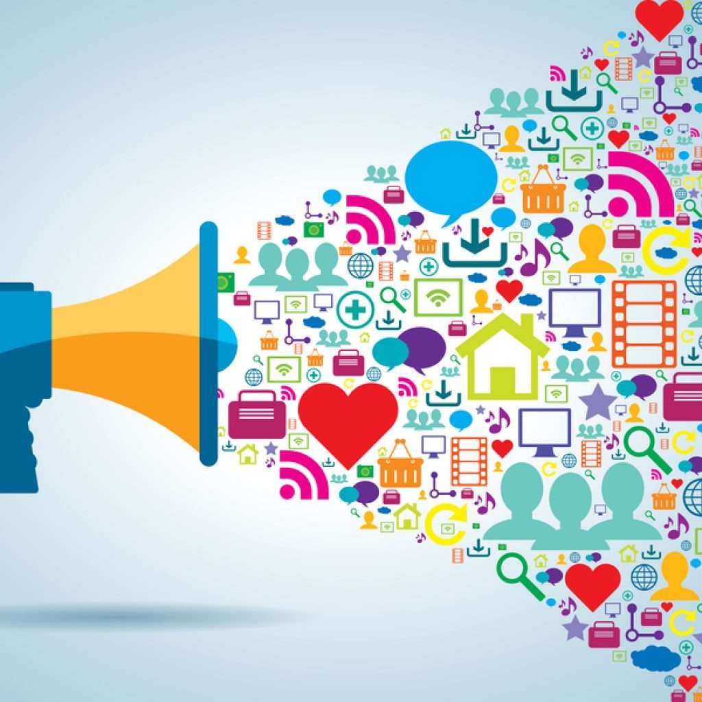 Communication and promotion in social media | © Aurelio Scetta | Dreamstime Stock Photos