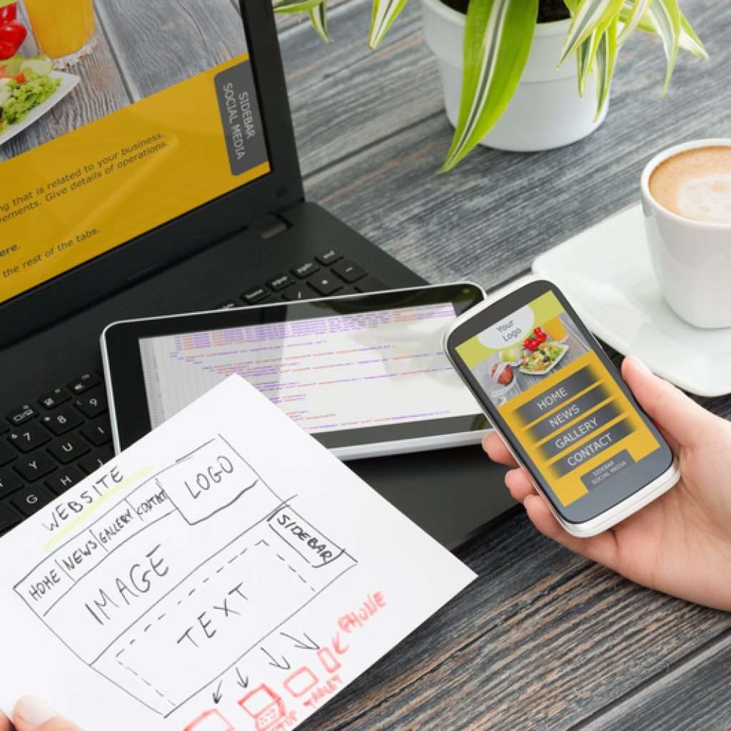 Responsive web design | © Artur Marciniec | Dreamstime Stock Photos