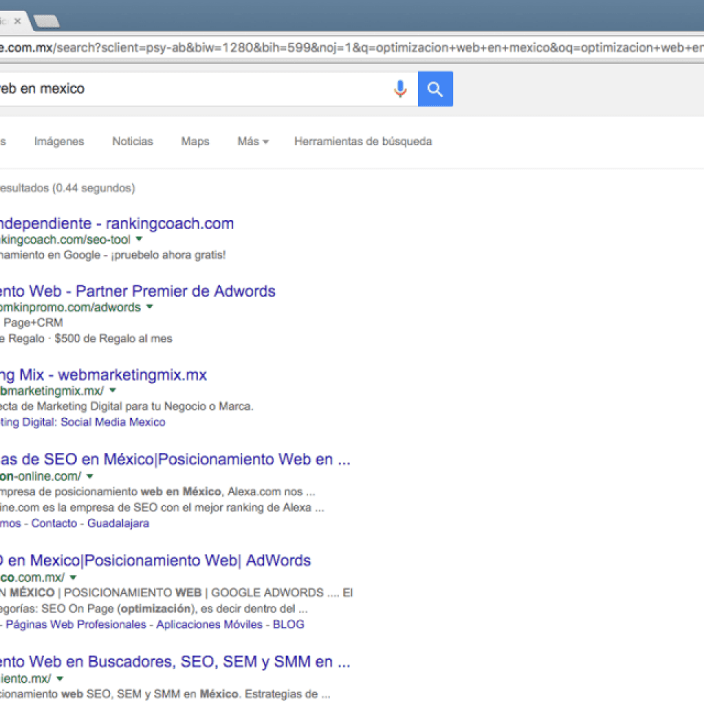 captura optimizacion web en mexico