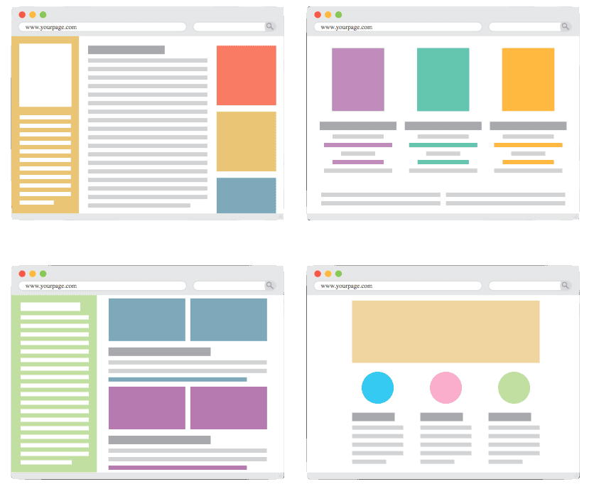 landing page