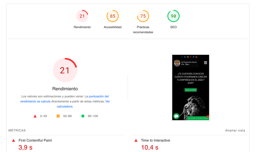 posicionamiento SEO